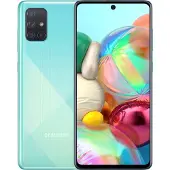 Samsung Galaxy A71 SM-A715F, 17 cm (6.7"), 1080 x 2400 Pixel, 2,2 GHz, 128 GB, 64 MP, Blau