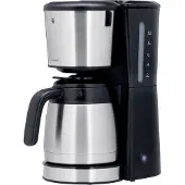 WMF Bueno 2-0412290011, Filterkaffeemaschine, 1,3 l, Kaffeekapsel, Schwarz, Silber