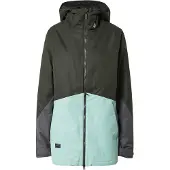 Volcom Damen Jacke Strayer INS black green - S