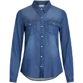 Vila Vibista Taschen Jeanshemd