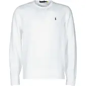 Ralph Lauren für Herren. 710766772009 Weißes RL Fleece-Sweatshirt (XL), Lässig, Baumwolle