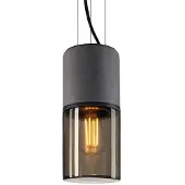 SLV Lisenne Hängeleuchte mit Rauchglas