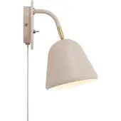 Nordlux Wandleuchte Fleur mit schönen Messingdetails