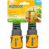 Hozelock 2050 0025, Hahnanschluss, Weiblich, PVC, Grau, Gelb