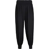 Bonprix Haremshose , Damen, Gr. 44/46 (L), N-Gr, schwarz, Obermaterial: 95% Viskose, 5% Elasthan, loose fit, Hosen Haremshose, aus Viskose-Mix, mit Elasthan, lockere Passform, 3/4-Länge