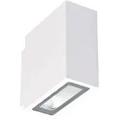 Brumberg 10013103 LED-Wandanbauleuchte 2 x 3 W, 230 V AC, 50 Hz, 3.000 K, IP54, graphit struktur