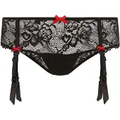 LASCANA Slip mit abnehmbaren Strapshaltern