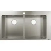 Hansgrohe 43303800 Einbauspüle 370x370