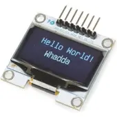 Whadda 1,3-Zoll-OLED-Bildschirm für Arduino (Sh1106-Treiber, Spi)