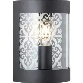 Brilliant Außenwandleuchte Lison Schwarz IP44 max. 40W E27 ohne Leuchtmittel