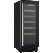 CombiSteel 7525.0015, Freistehend, Schwarz, 50 l, 43 °C, 10 °C, C