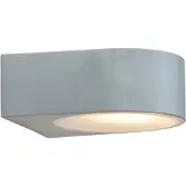 Brilliant Aplique de Pared Brilliant Tyler Grau Metal 60 W E27