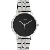 Oozoo - Damenuhr - C10556 - Silber Schwarz