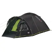 High Peak Talos 4, Camping, Festrahmen, Kuppel-/Iglu-Zelt, 4 Person(en), Bodenwischlappen, Grün, Grau