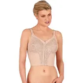 Susa Entlastungs-BH "Longline BH Classics", Damen, Gr. 95, Cup B, beige (shell), Obermaterial: 65% Polyamid PA. 25% Elasthan EL. 10% Baumwolle CO., BHs Entlastungs-BH