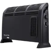Rowenta Convector Vectissimo II Vectissimo Heizlüfter CO3035, Elektrischer Konvektor-Raumheizer, 1,2 m, IP20, Drinnen, Flur, Schwarz