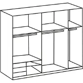 Wimex Schwebetürenschrank Level