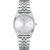 Rosefield ACSS-A04 Damen-Armbanduhr, Metall-Armband