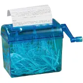 OTTO Mini-Aktenvernichter, 1,25 Liter, Blau