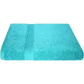 Dyckhoff Badetuch "Siena", blau (aqua), B:100cm L:150cm, Walkfrottier, Obermaterial: 100% Baumwolle, Handtücher, Badetuch, in tollen Unifarben