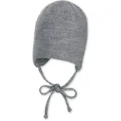 Sterntaler Woll-Wintermütze, grau, 41
