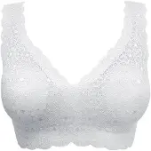 Magic bodyfashion Bustier , Damen, Gr. XL, N-Gr, weiß (snow weiß), Obermaterial: 70% Polyamid, 30% Elasthan, BHs Bustier, Nahtlose Verarbeitung für ein unsichtbares Aussehen