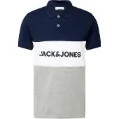Jack & Jones Elogo Blocking Kurzarm-poloshirt