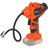 Powerplus Keine Fledermaus Keine Gebühr Luftpumpe 20v 3 Stücke Orange One Size / EU Plug 220V Orange One Size