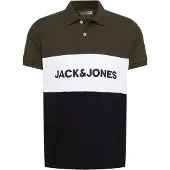 Jack & Jones Elogo Blocking Kurzarm-poloshirt
