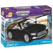 COBI Action Town Sports Car Convertible Cobra, Sportliches Cabrio, Fahrzeug, Auto, Spielzeug, Konstruktionsbausteine, 109 Teile, 1803