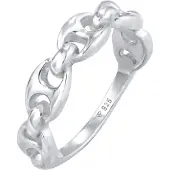 Elli Ring Maritim Schiffsanker Design Bandring 925 Silber Elli Silber