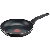 Tefal B5540802, Rund, Allzweckpfanne, Schwarz, Titan, Aluminium, Thermo-Punkt