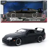 Jada Toys Fast & Furious 1995 Toyota Supra, Auto, 8 Jahr(e), Schwarz