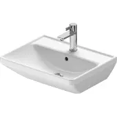 Duravit Waschtisch D-Neo 55x44cm, m Hahnl., we, ÜL, Hahnloch, we