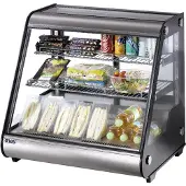 Saro Kühlvitrine SOPHIE 120, 130 Liter, Hochwertige Vitrine mit digitaler Temperaturkontrolle, 1 Kühlvitrine
