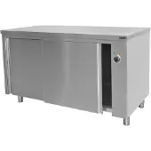 Saro Wärmeschrank vollisoliert, Hochwertiger Wärmeschrank für optimale Lebensmittellagerung und Isolierung, Maße (L x B x H): 700 x 1000 x 850 mm