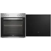 Beko BBUC12020X, Keramik, 4 Zone(n), Glaskeramik, Schwarz, Touchsteuerung, 58 cm