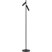 Lucide LED-Stehlampe PHILON, schwarz, 2-flammig, Höhe 140 cm Metall