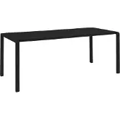 Zuiver Vondel Gartentisch 214x97 cm Aluminium Schwarz