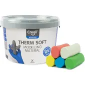 Havo Creall Modelliermasse - Therm Soft Knete 2000g für Kinder