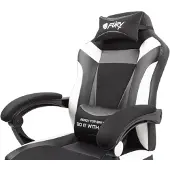 Fury AVENGER XL, Universal-Gamingstuhl, 150 kg, Gepolsterter Sitz, Gepolsterte Rückenlehne, Universal, Schwarz/Weiß