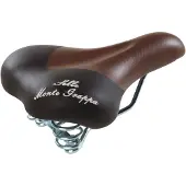 Selle Monte Grappa Sattelmode mit Veer D-Bruin Schwarz