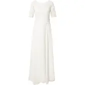Vera Mont Abendkleid mit Spitze in Rohweiß | Gr.: 36