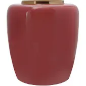 InStyle Look by Kayoom | Vase Artisse rot Eisen 34x34x36.5 cm | NADUVI