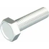 Obo Bettermann OBO 3156040 Sechskantschraube mit Vollgewinde M10x45mm Edelstahl, rostfrei blank, nachbehandelt HHS M10x45 A2 - 50 Stück