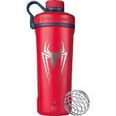 BlenderBottle Trinkflasche Marvel Radian Thermo Edelstahl (robuste, doppelwandige Isolierung) 770ml Spider Man