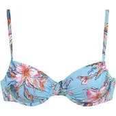 LASCANA Bügel-Bikini-Top "Malia" mit tropischem Print