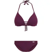 Bruno Banani Triangel-Bikini mit Zierbändern