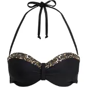 LASCANA Bügel-Bandeau-Bikini-Top "Adele" mit trendigen Details