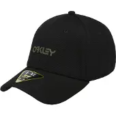 Oakley Apparel 6 Panel Stretch Metallic Hat blackout (02E) L/XL